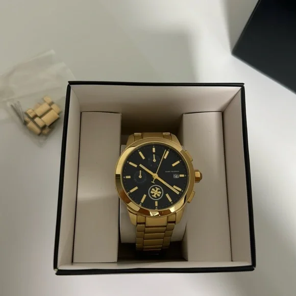 Tory Burch Collins Chronograph Blue Dial Ladies Watch Tory Burch | Accessories | Tory Burch Collins Chronograph  main image 4